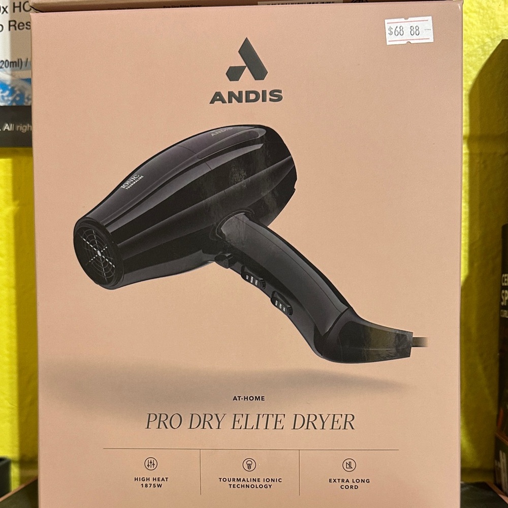 Andis Pro Dry Elite Black Hair Dryer